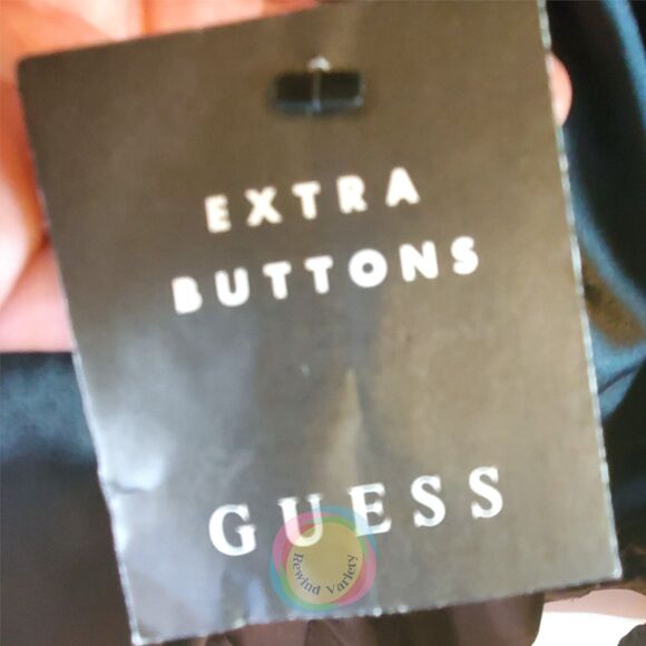 Vintage 80s 90s Guess Leather Blazer Jacket Mens XL Hip Hop Grunge Streetwear - Picture 15 of 16